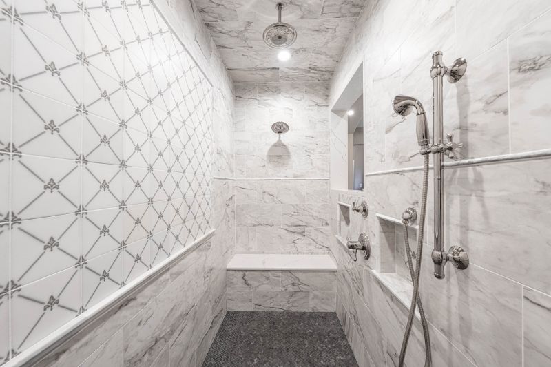 Elegant Bathroom Tilework